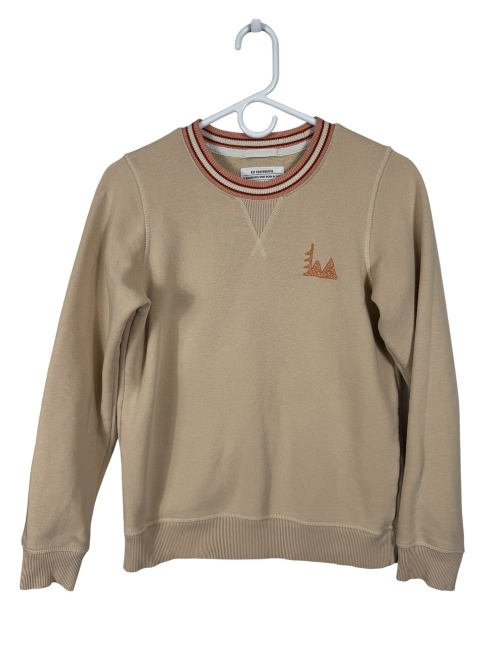 REI Co-op Cooperative Fleece Lined Crewneck Sweatshirt, Size Small